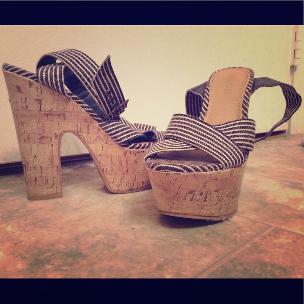Forever21 cork heels